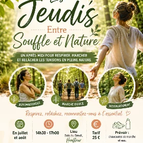 Les Jeudis Entre Souffle et Nature - Marche douce, automassages et détente en forêt