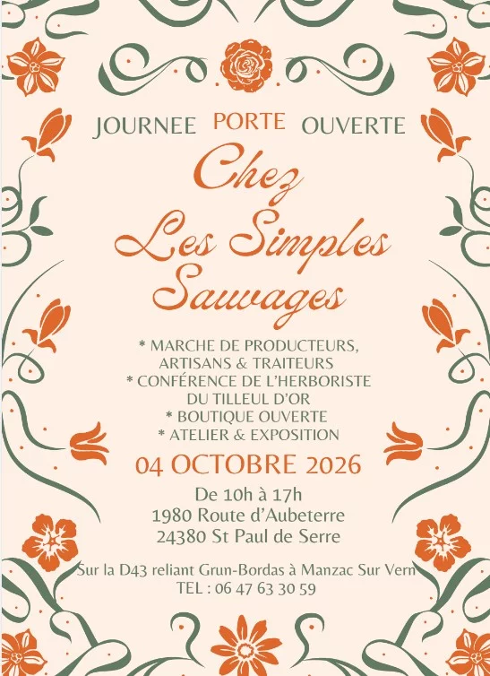 Les simples sauvages, journée porte ouverte