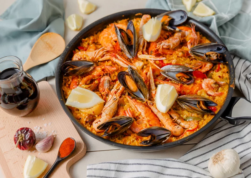 Repas Paella