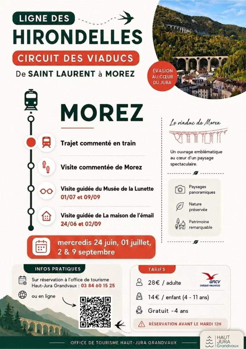 Excursion sur la Ligne des Hirondelles : "circuit des viaducs"