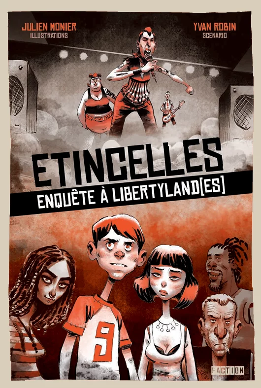 Exposition intéractive / Le salon du polar / Etincelles