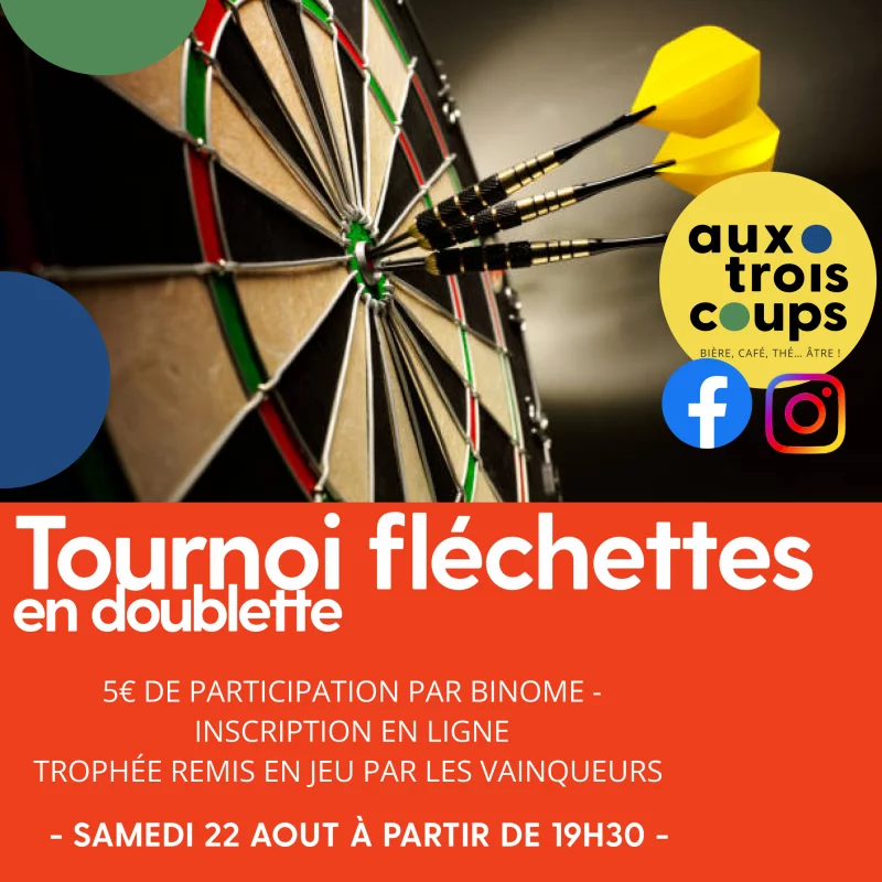 Tournoi fléchettes