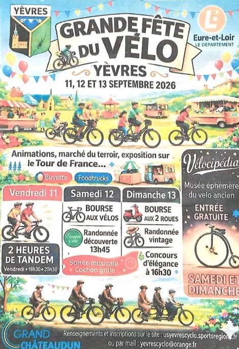 Repas dans le cadre de la Grande Fête du Vélo