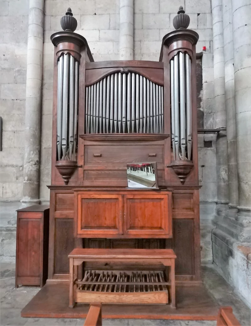 Patrimoine sur le Pouce - Le Buffet sculpté de l'Orgue de la Cité