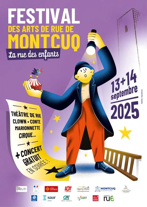Festival "La Rue des Enfants" à Montcuq