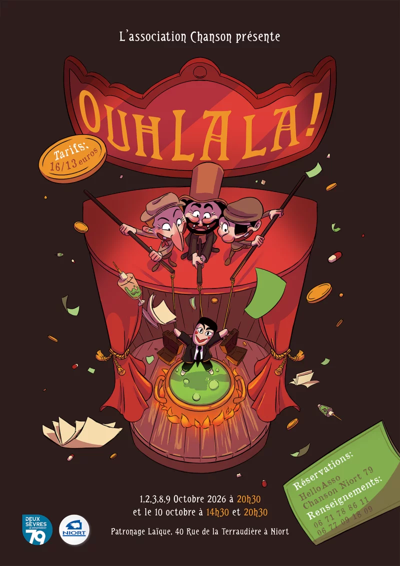 Spectacle "OUH LA LA!" à Niort