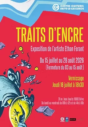 Exposition: Traits d'éncre (Centre culturel)