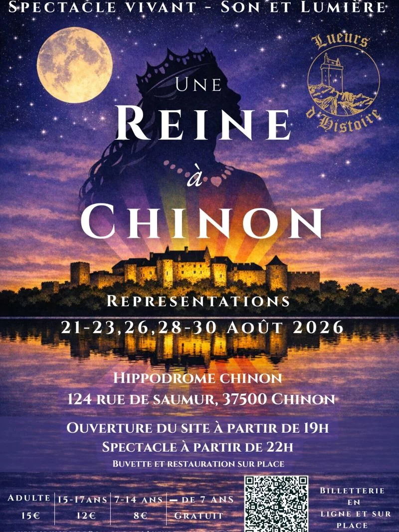 Spectacle vivant "Une reine à Chinon"