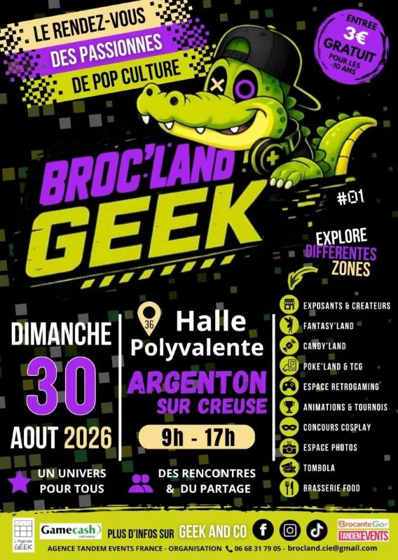 Broc Land Geek Argenton-sur-Creuse