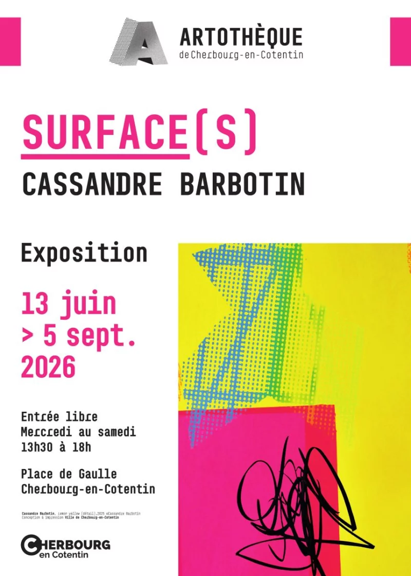 Exposition Surface(s) de Cassandre Barbotin
