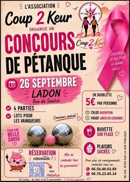 Concours de pétanque