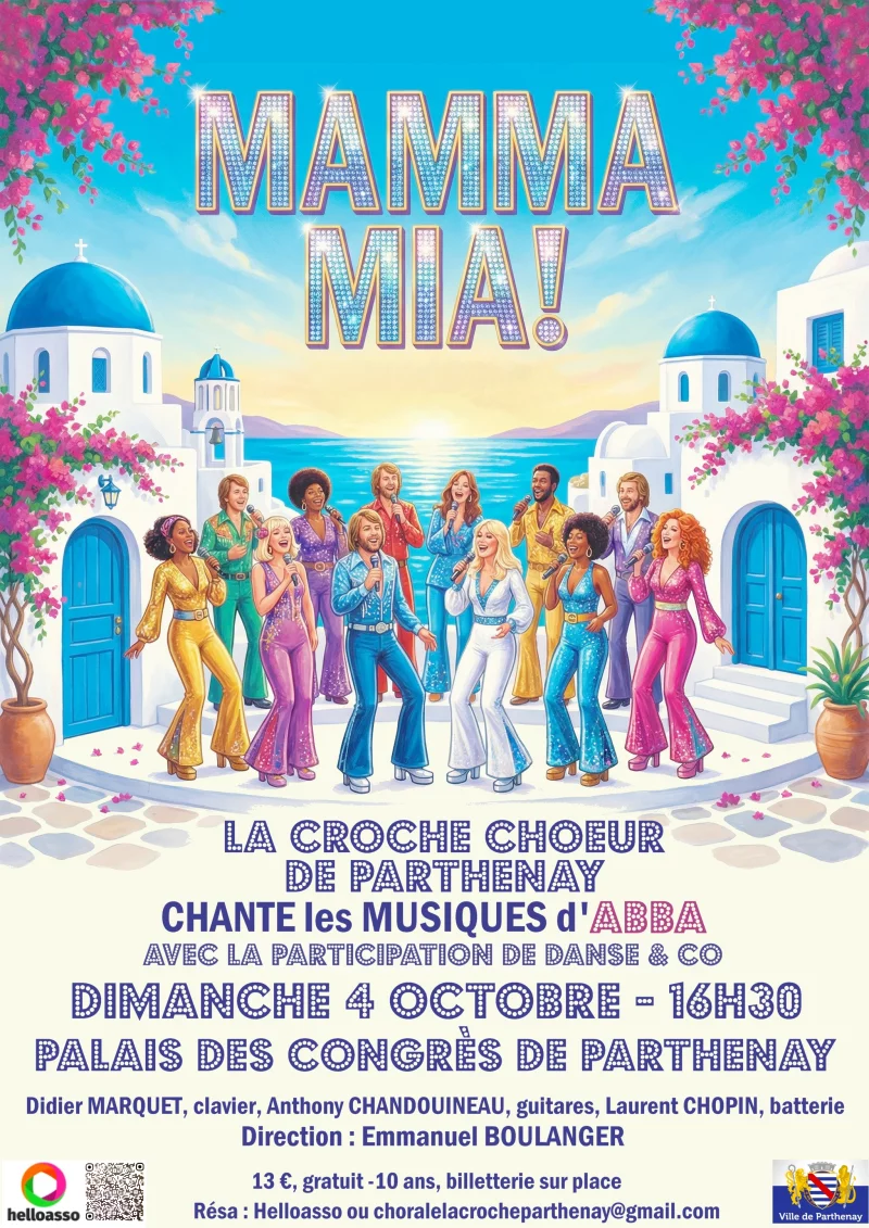La croche choeur chante ABBA