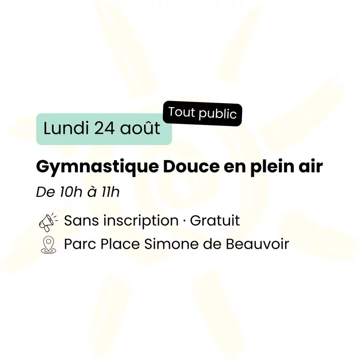 Gymnastique Douce en plein air