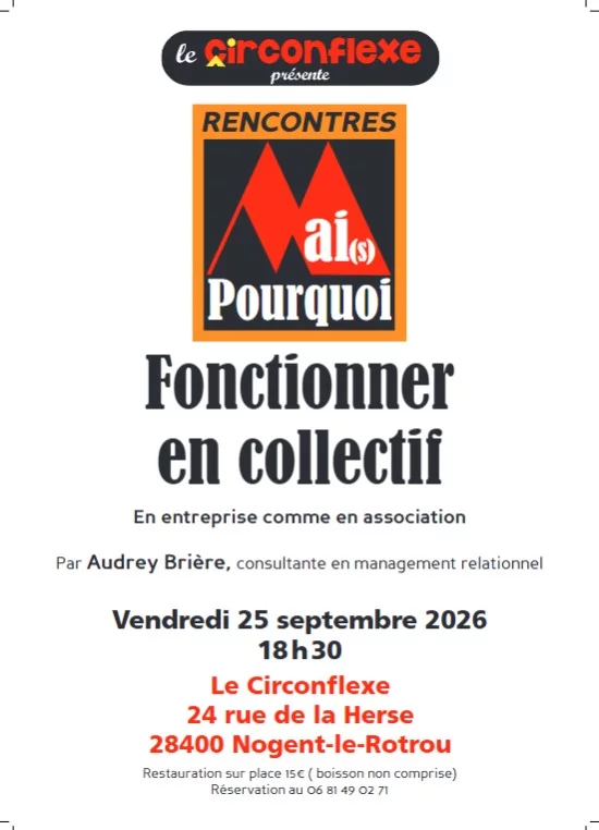 "Rencontres des Mai(s) pourquoi" - Fonctionner en collectif - au Circonflexe