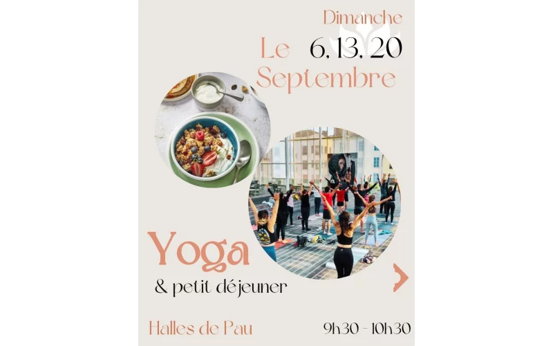 Halles de Pau - Yoga: les matinales bien-être