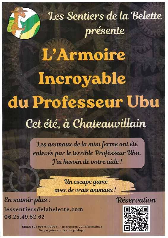 L'armoire incroyable du Professeur Ubu
