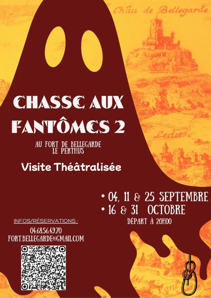 Visite théatralisée " La chasse aux fantômes 2" au Fort de Bellegarde
