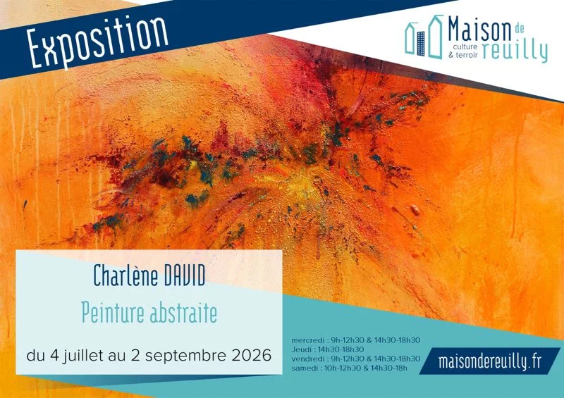 Exposition de Charlène David (peinture abstraite)