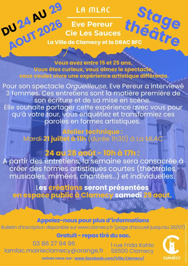 Stage de Théâtre