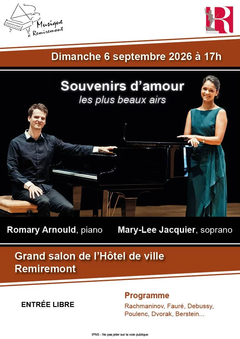 Duo piano-voix : Souvenirs d'amour, les plus beaux airs