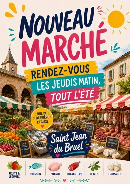Le Petit Marché Saint-Jeantais