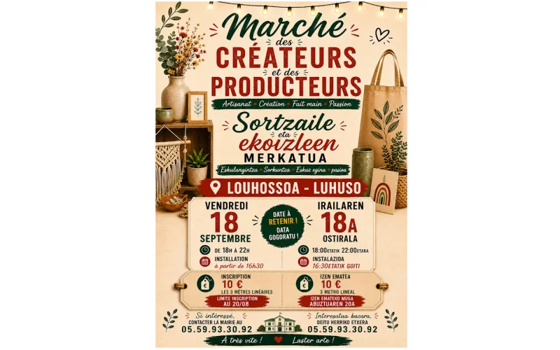 Marché des créateurs et des producteurs