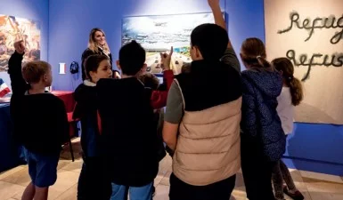 Résurgence X : visites ludiques de l'exposition collective d’art contemporain - fabrique ton carnet