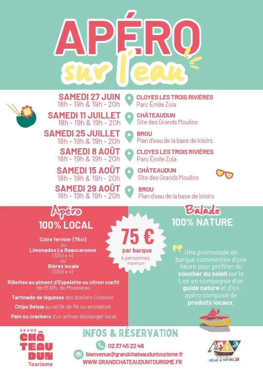 Apéro sur l'eau