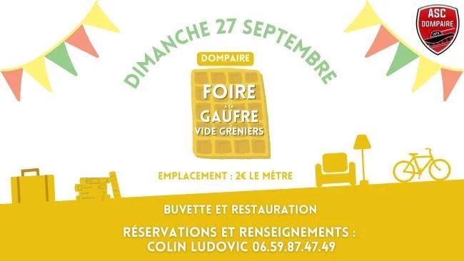 Foire à la gaufre et vide grenier