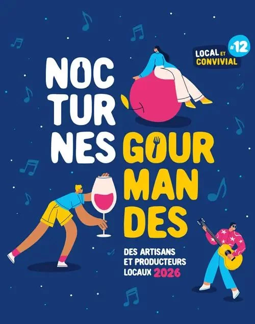Nocturnes gourmandes : animations musicales et assiettes gourmandes