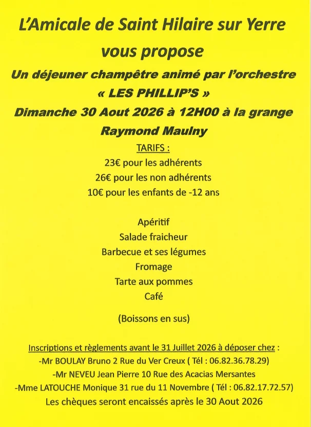 Déjeuner Champêtre