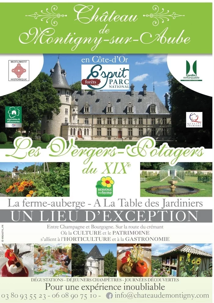 Découvrez l'art de l'espalier dans les vergers-potagers, le parc, la chapelle Renaissance et les expositions