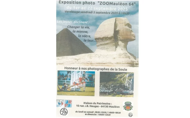 Exposition photos "ZooMauléon 64"