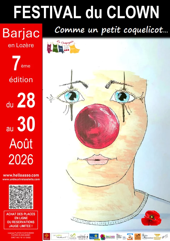 FESTIVAL DU CLOWN, COMME UN PETIT COQUELICOT... 7ÈME ÉDITION