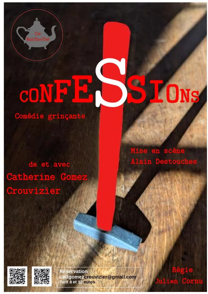 Spectacle "Confessions" par la Compagnie BoisTonThé