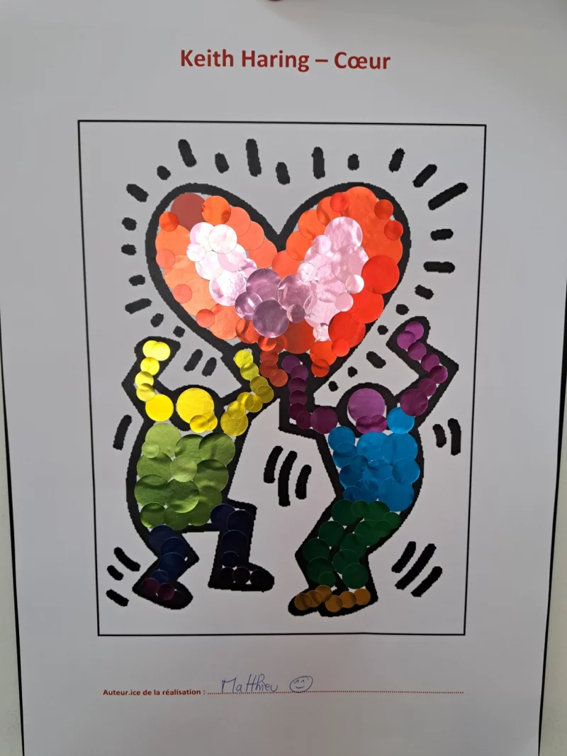 Tableau gommettes : pour petites mains, grands artistes