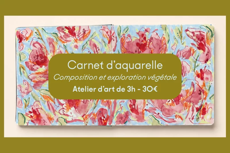 Atelier d'art | Carnet d'aquarelles