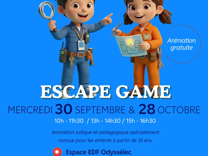 Un mercredi à la centrale : escape game