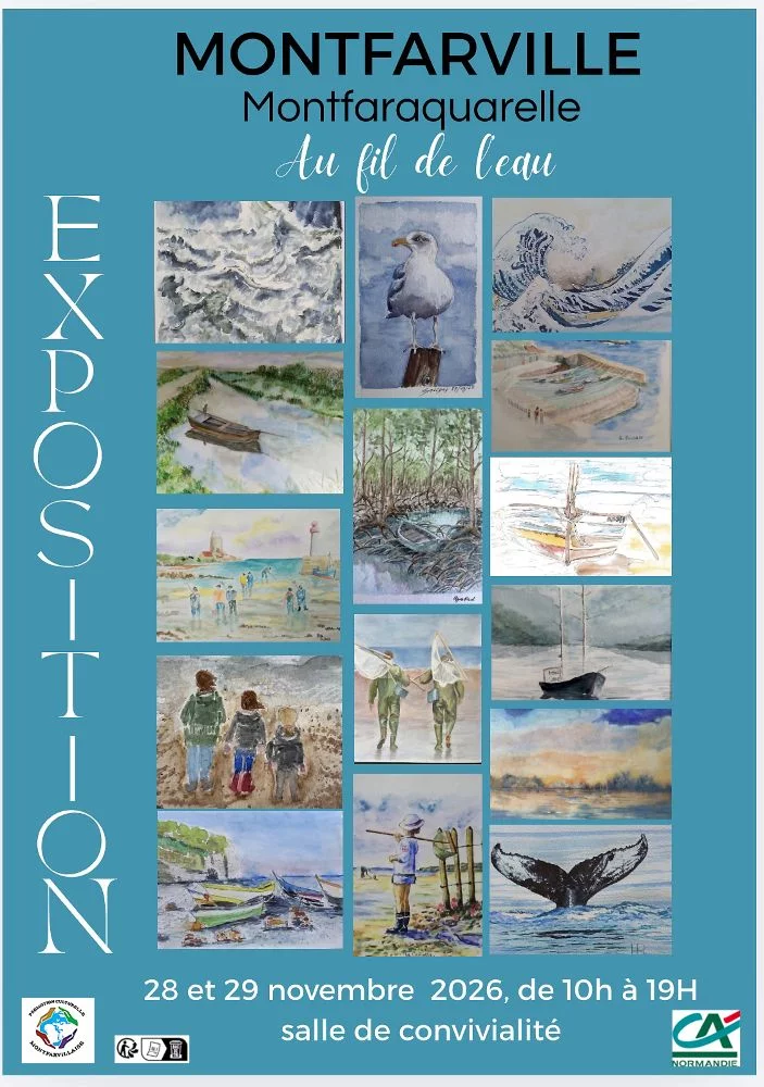 Exposition : Montfaraquarelle au fil de l'eau