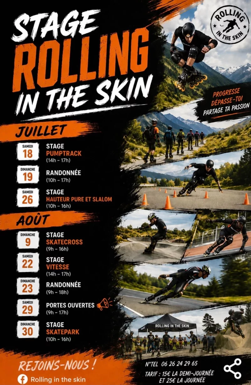 Stage Rolling in the Skin - Vitesse