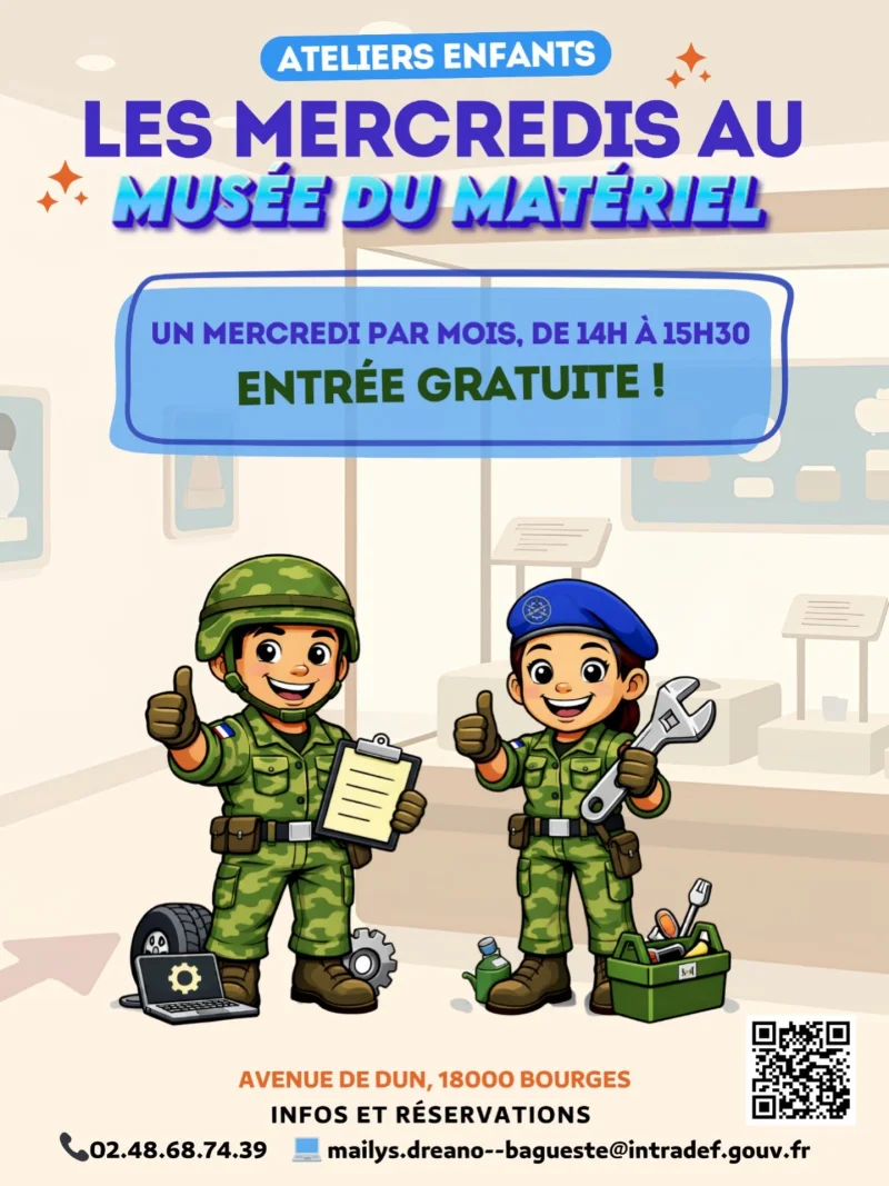 Les Mercredis au Musée - Atelier "Mon Métier, La Mécanique"
