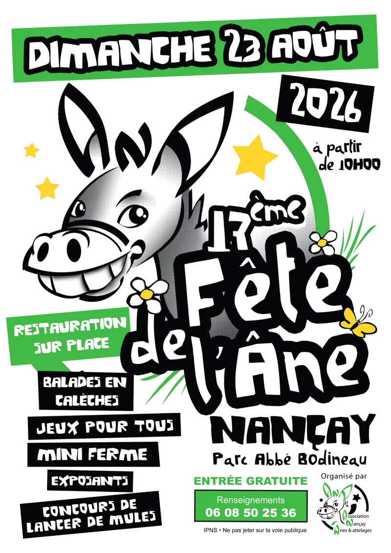 17ème Fête de l'Âne