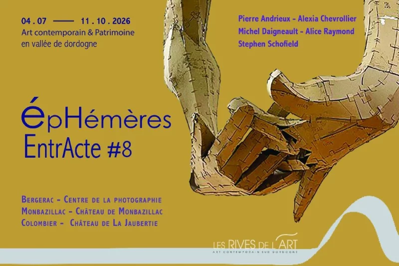 Exposition | De l'art en 3 lieux du Bergeracois