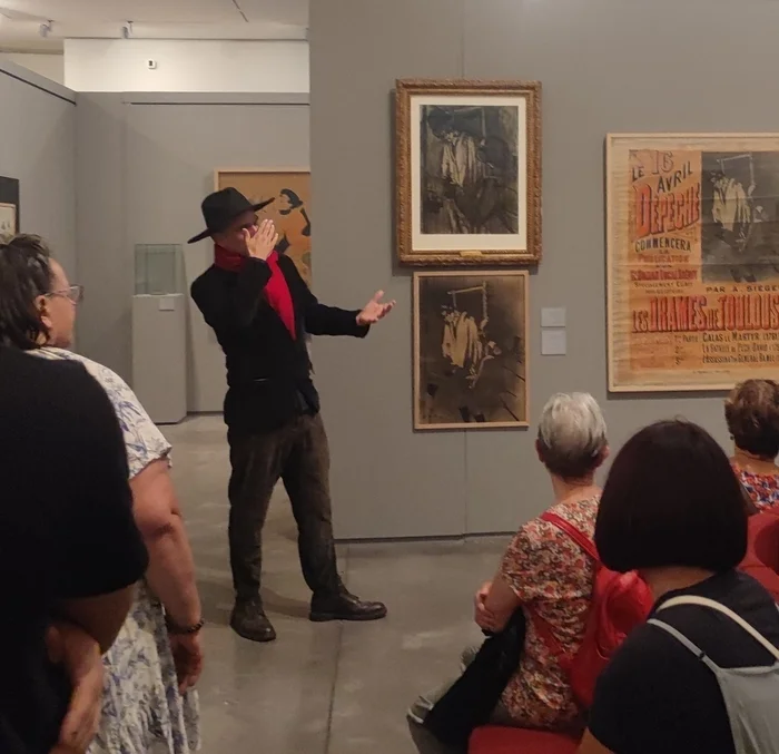 La visite de l’invité mystère au musée Toulouse-Lautrec