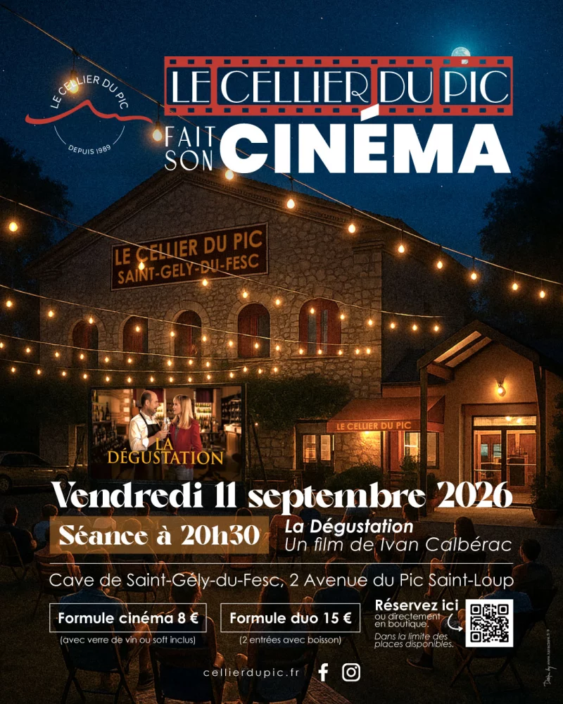 Le Cellier du Pic fait son cinéma