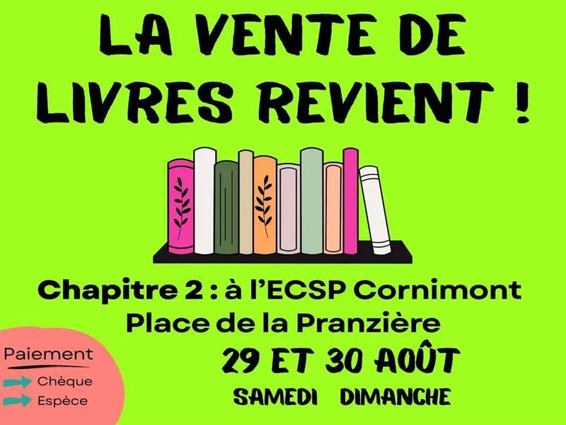 Vente de livres
