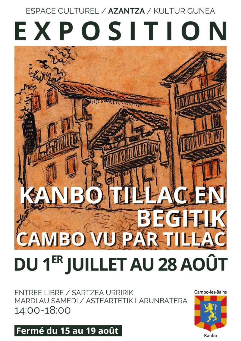 Exposition " Cambo vu par Tillac"
