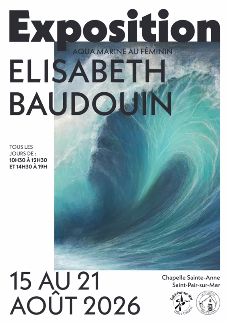 Exposition « Aqua Marine au féminin » d'Elisabeth Baudouin