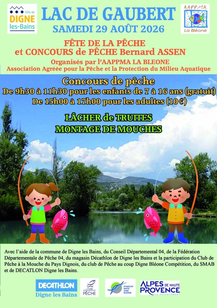 Fête de la pêche au lac de Gaubert
