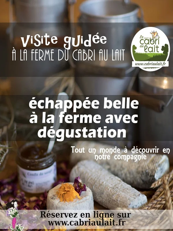Echappée belle : Visite découverte de la ferme des chèvres et des roses